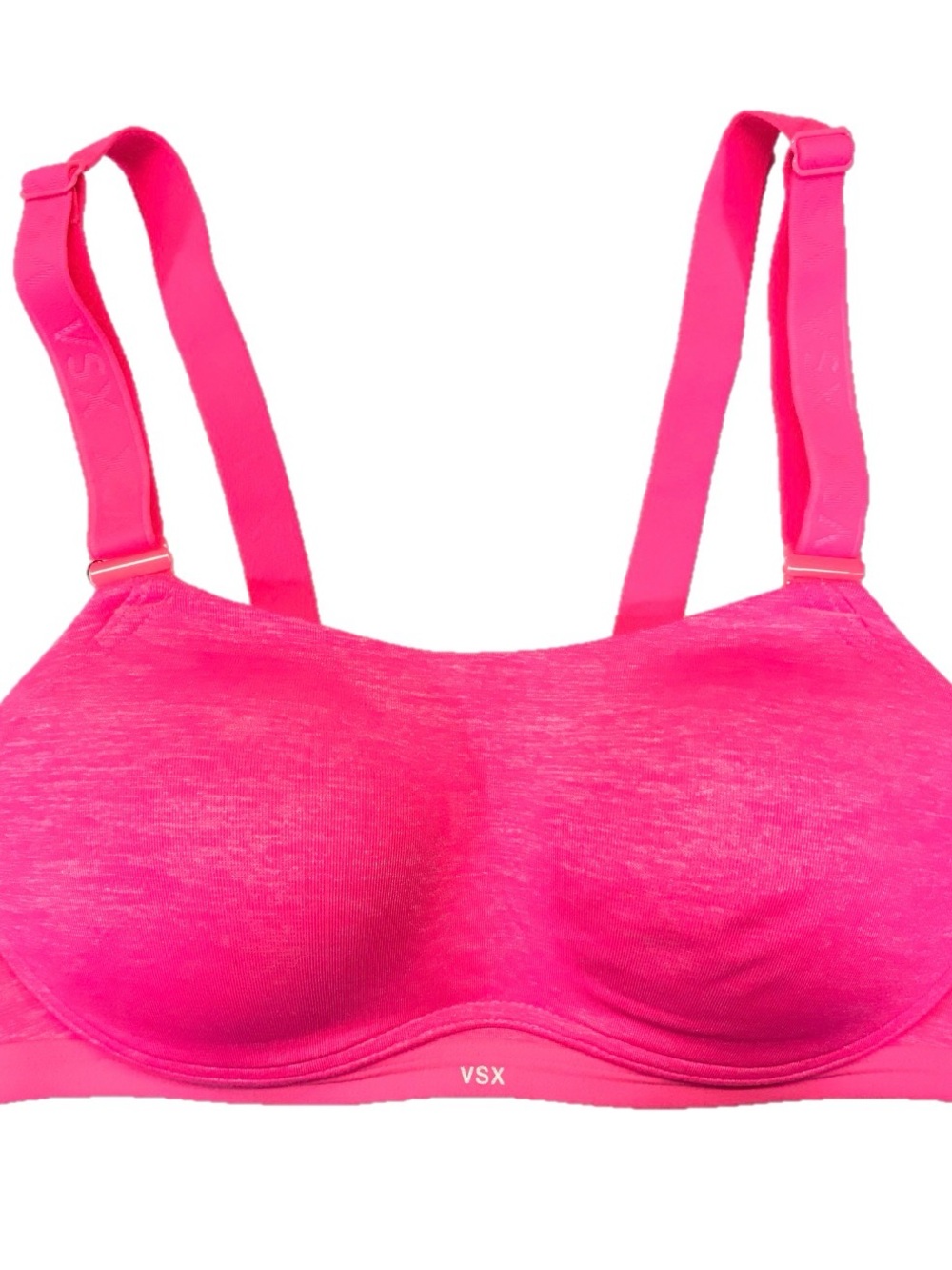 VSX Victoria's Secret Vibrant Pink Seamless Molded Sports Bra